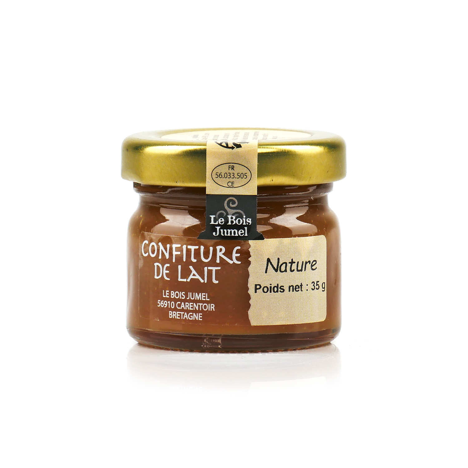 Confiture de lait au lait entier de Bretagne