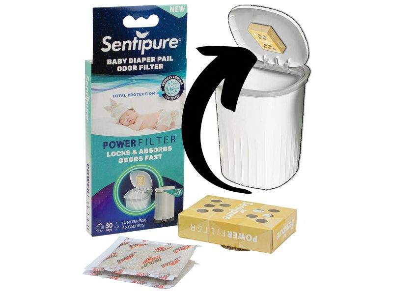 Sentipure Windeleimer-Geruchsneutralisator Einzelpack Der Geruchsentferner