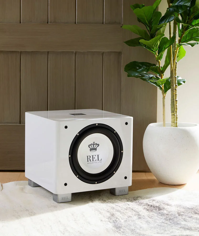 REL Acoustics T/9x Blanc Caissons de basses