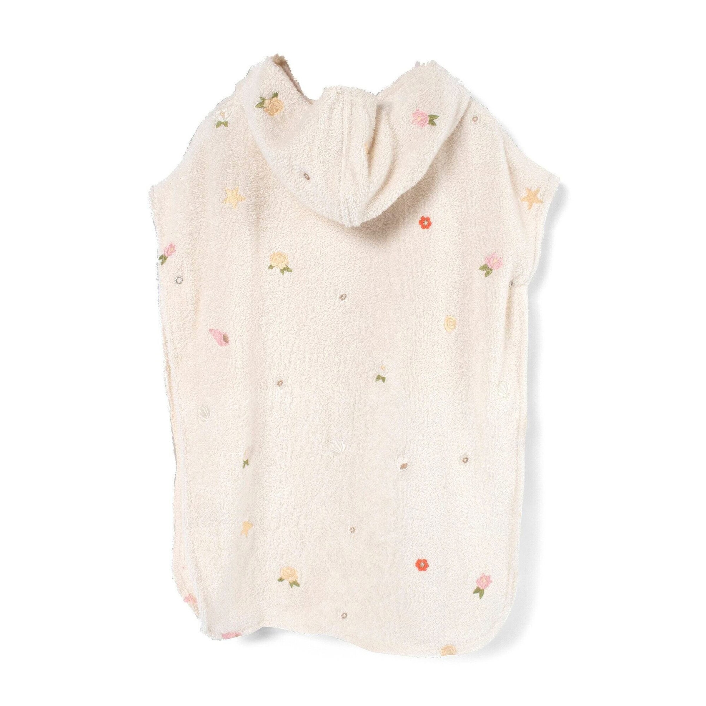 FILIBABBA Badeponcho mit Stickmuster - Ocean Blossom