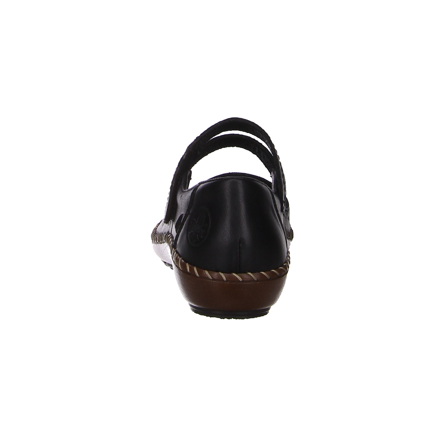 Rieker Spangenschuhe schwarz schwarz
