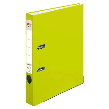 Herlitz Ordner maX.file protect A4 5 cm neon grün