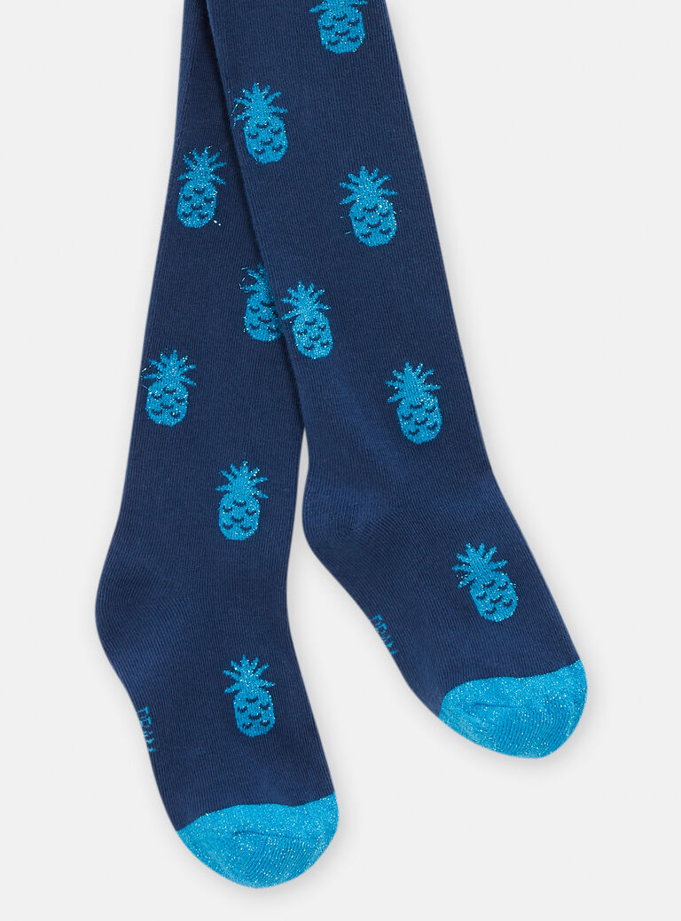 Collant à motif ananas pour fille