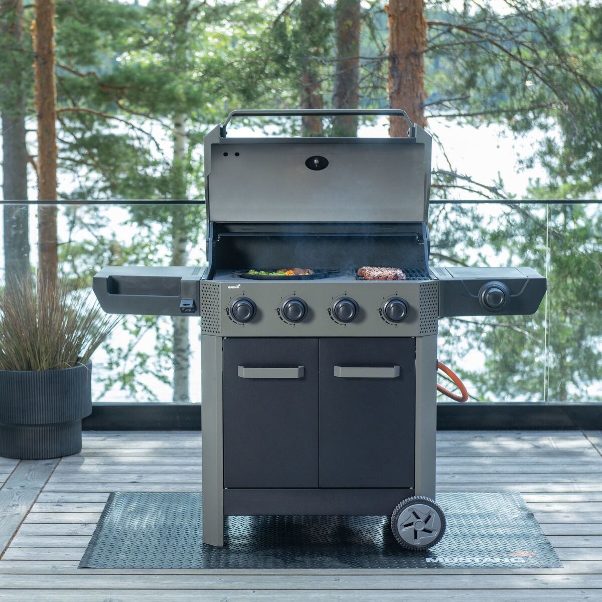 Augusta 4+1 gassgrill