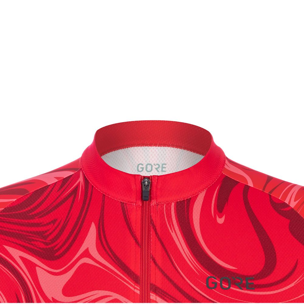 GOREWEAR Paint Jersey Damen hibiscus pink