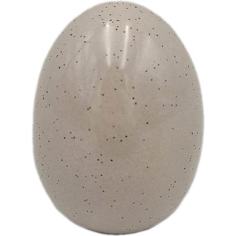 Påskeæg i porcelæn H: 7,5 cm - flere varianter - assorteret