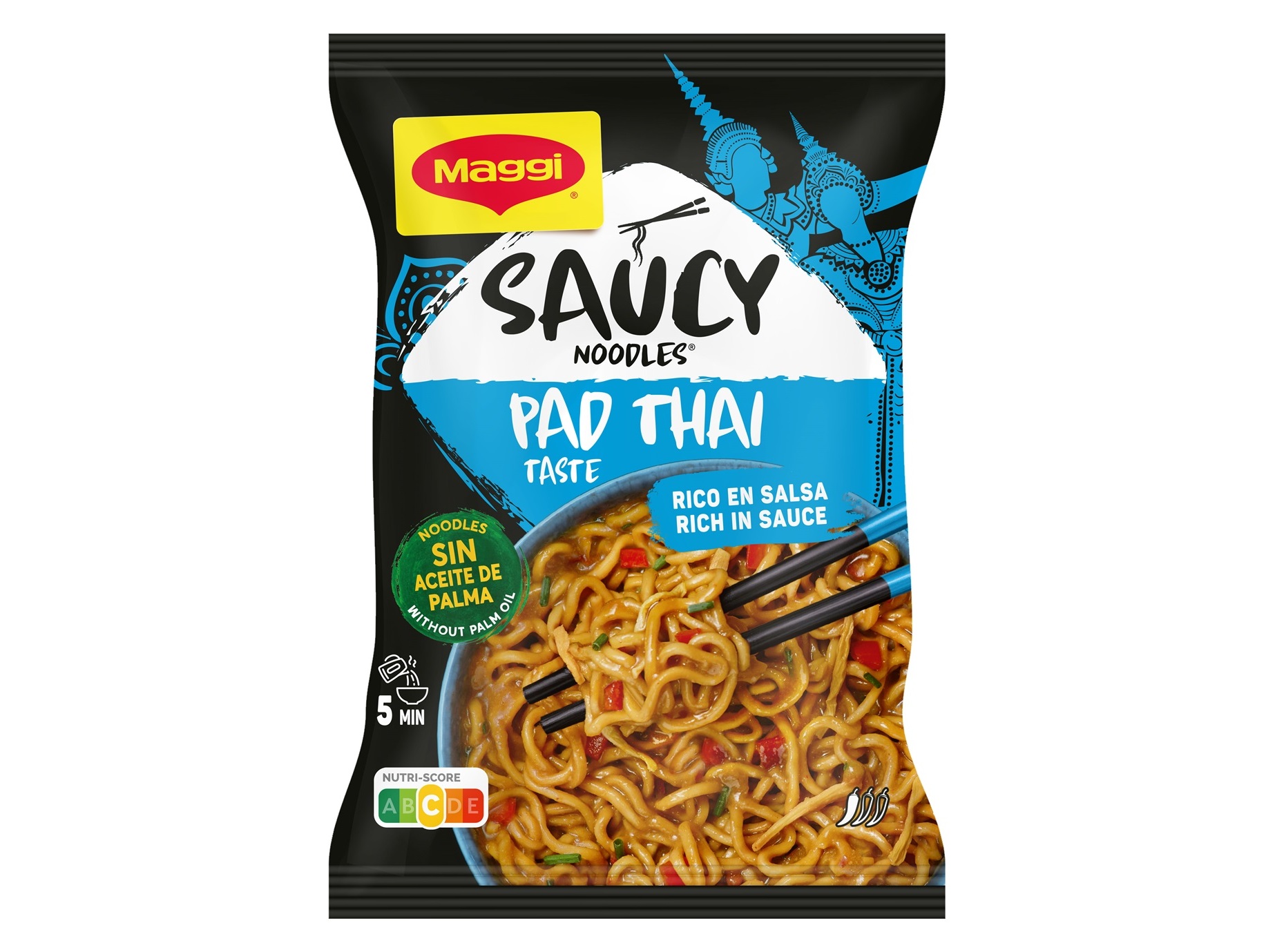NOODLES MAGGI SAUCY PAD THAI 128 G