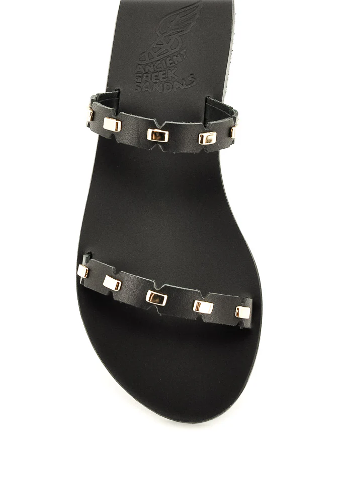 ANCIENT GREEK SANDAL - SAND KARA NOIR