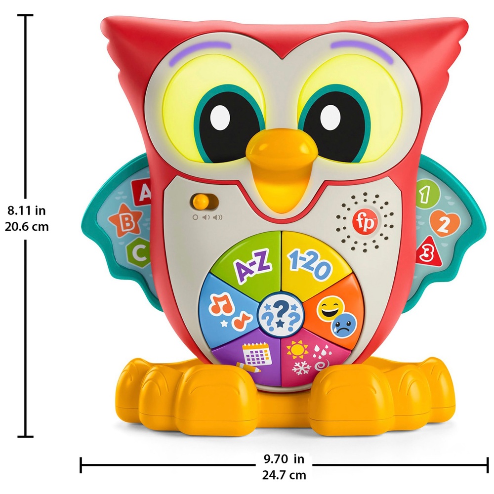 Fisher-Price Linkimals Leuchtende und Lern-Eule