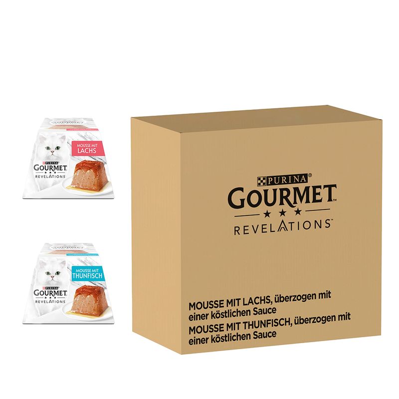 Lot Gourmet Revelations Mousseline 48 x 57 g