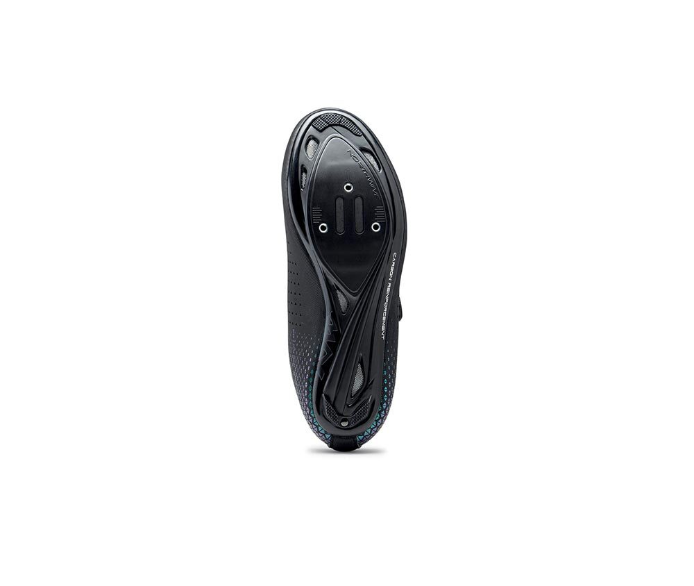 Northwave Core Plus 2 Wielrenschoenen Zwart/Iridescent Dames