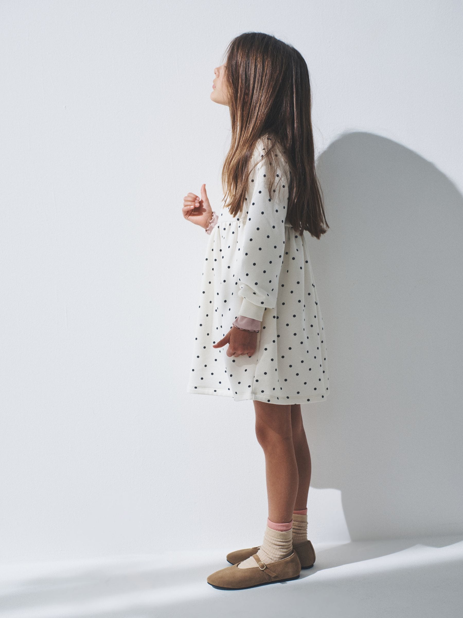 Roze/bruin/crème - The Set Sweat Dresses