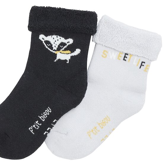 Golden Winter Lot de 2 chaussettes   Sweet Life        de               P'tit bisou