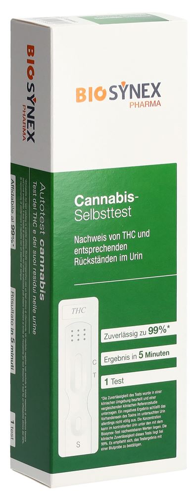 BIOSYNEX Selbsttest Cannabis 1 Stk