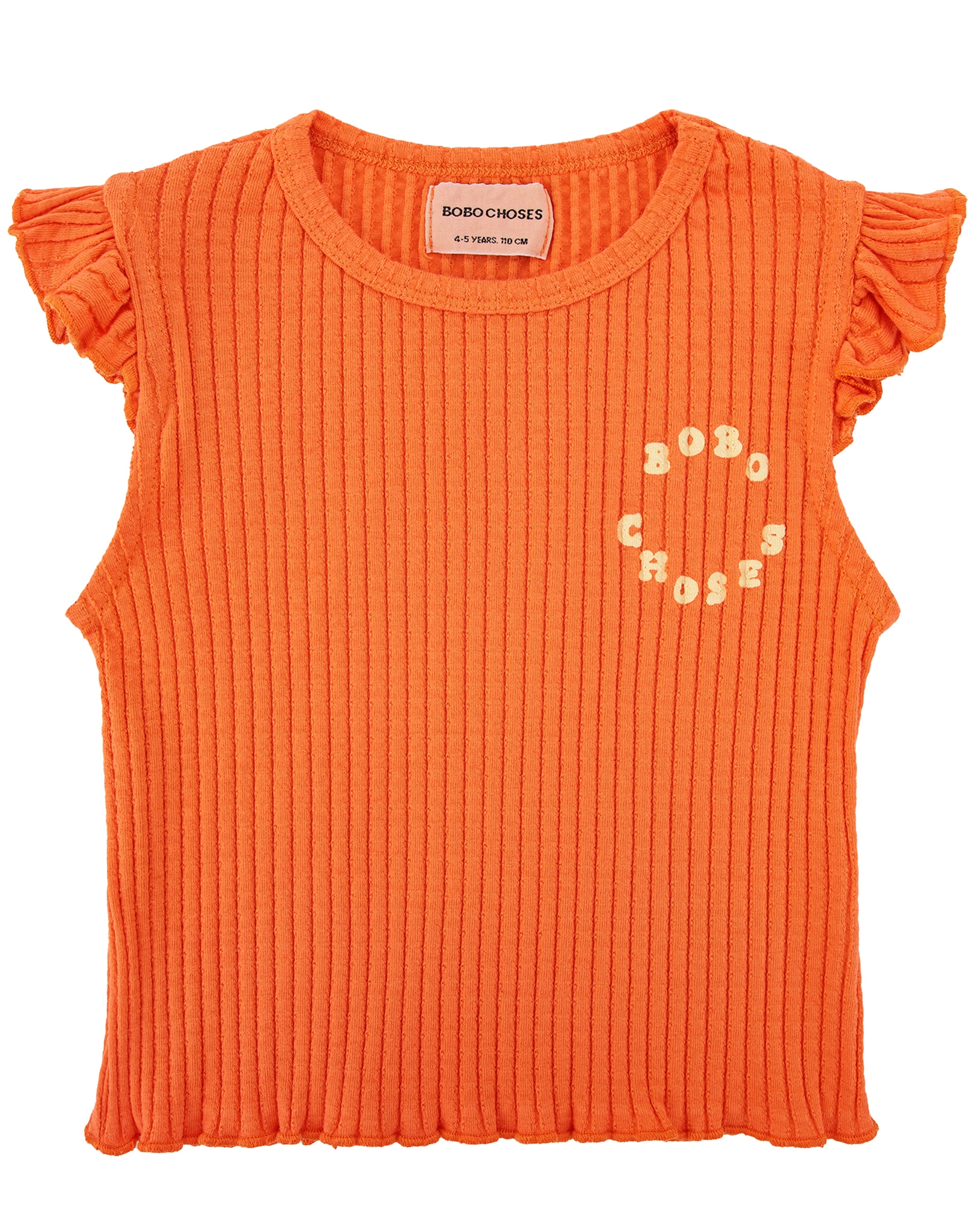 Top CIRCLE in orange