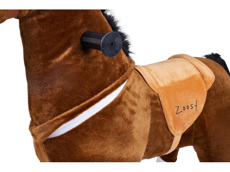 zoosy Reittier Pferd Gr. M Reitpferd mit Rollen an den Füssen
