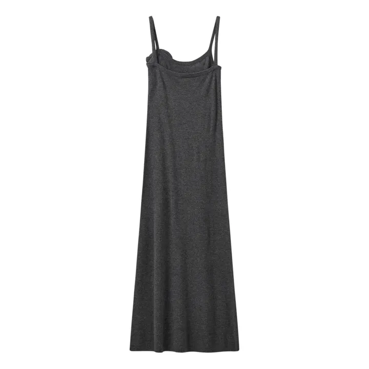 The Garment Robe Como Slip Laine | Gris anthracite