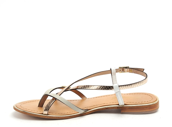 Les tropeziennes nu pieds plats femme monaco f beige