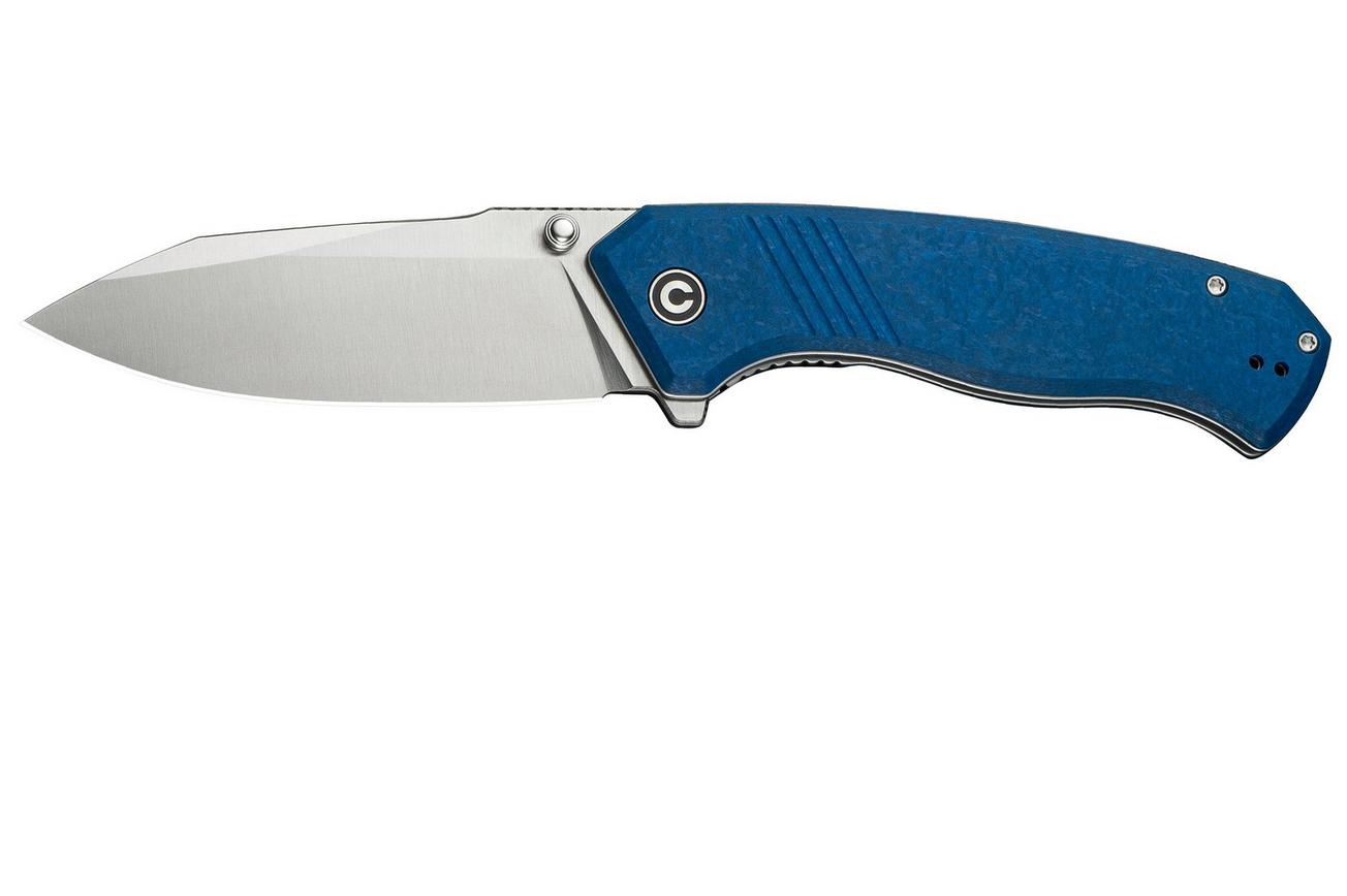 Civivi Placoid C23079-2 Satin 14C28N, Blue Shredded G10, zakmes