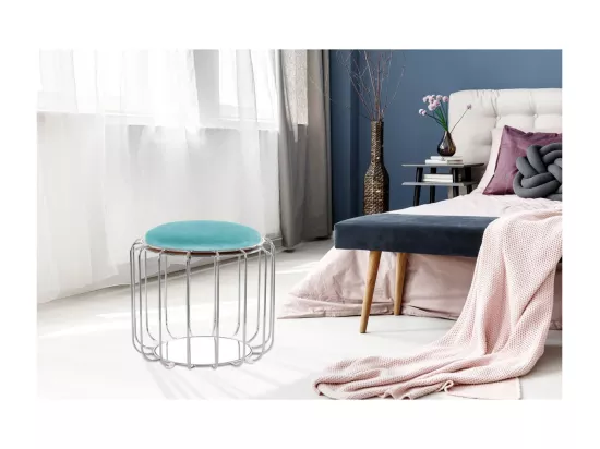 Pouf & Table d'Appoint 