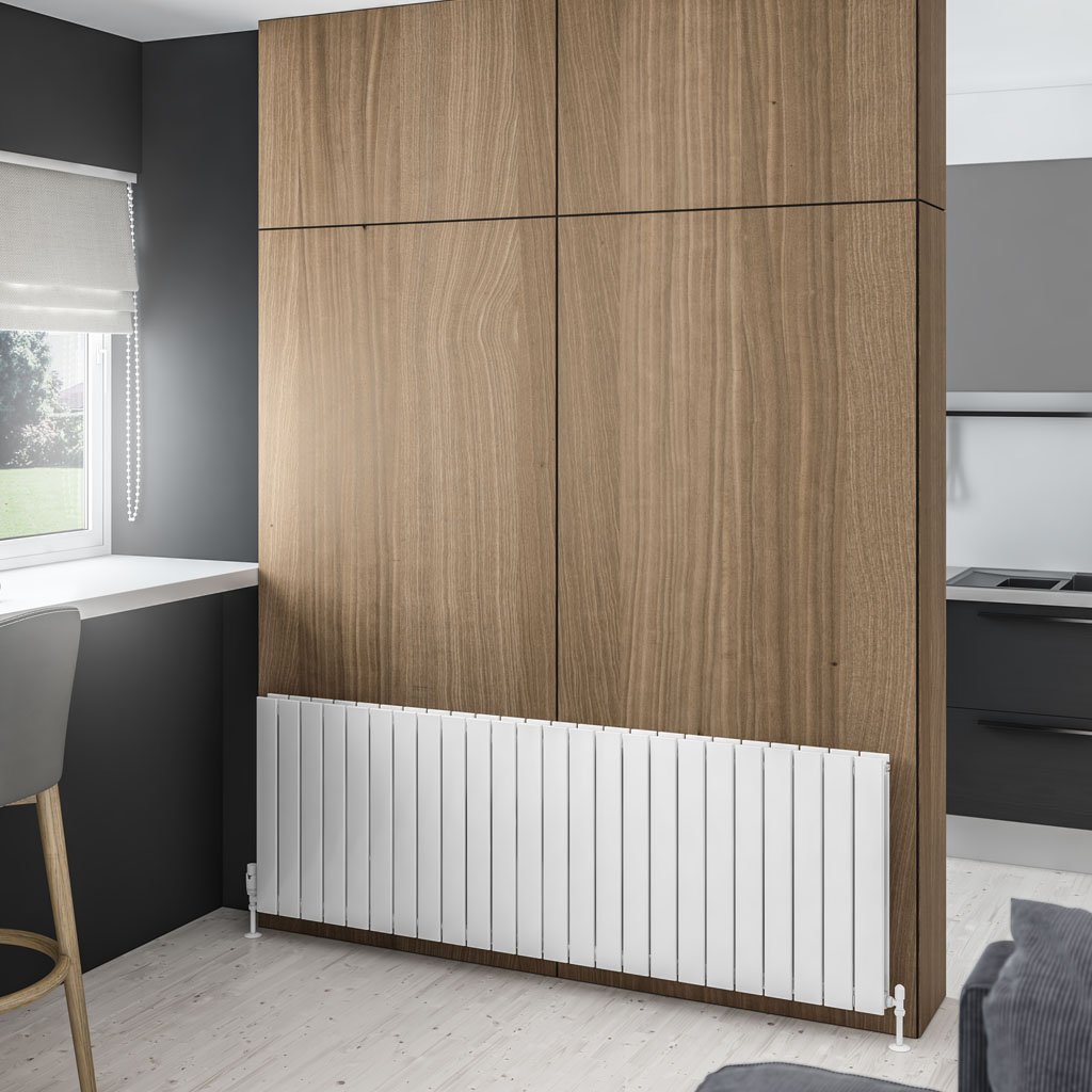 Eastbrook Addington type 20 radiator 175x60cm aluminium 2654W wit glans