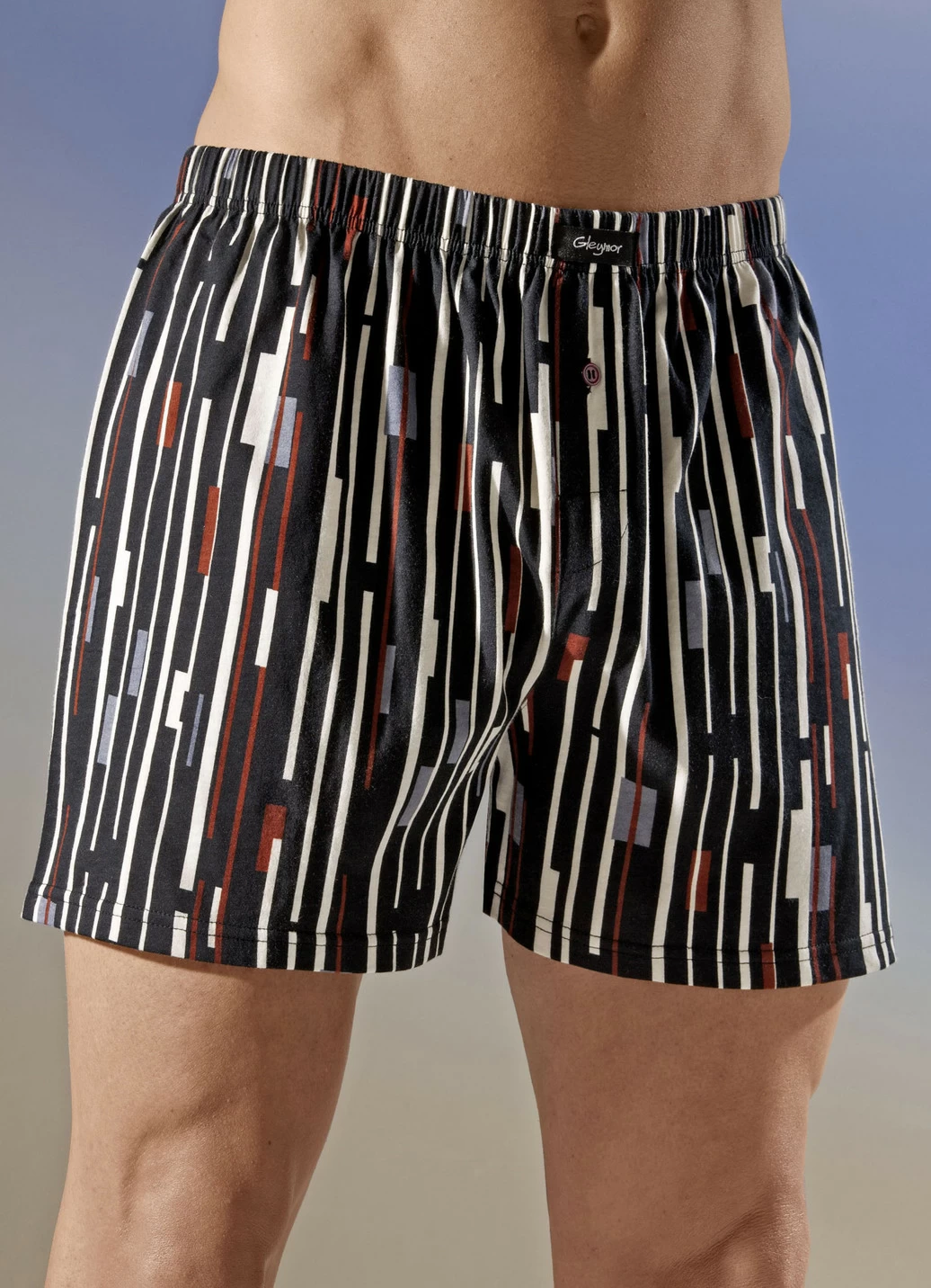 Viererpack Boxershorts mit Streifendessin