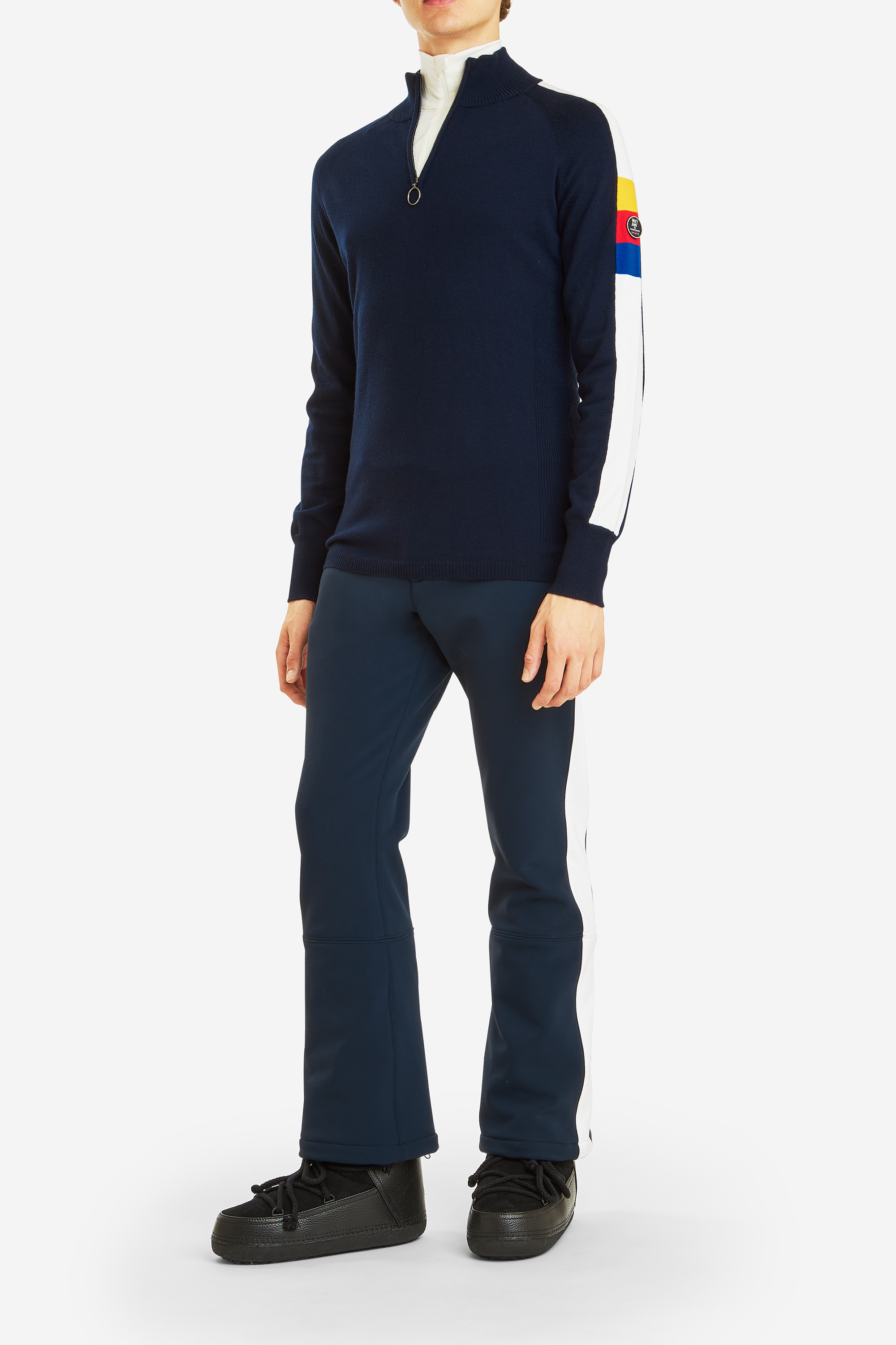 Varden Zip Up Herre Navy Blue