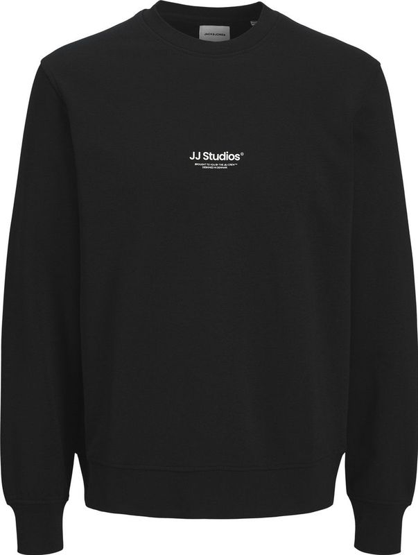 Jack and Jones Junior - Sweatshirt - Zwart - Katoen