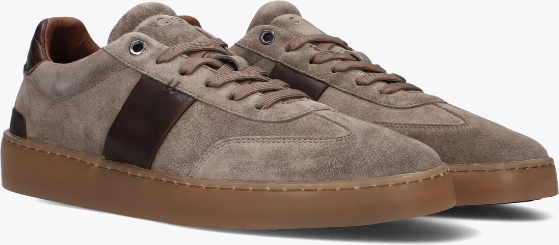 taupe greve lage sneakers wave 2223