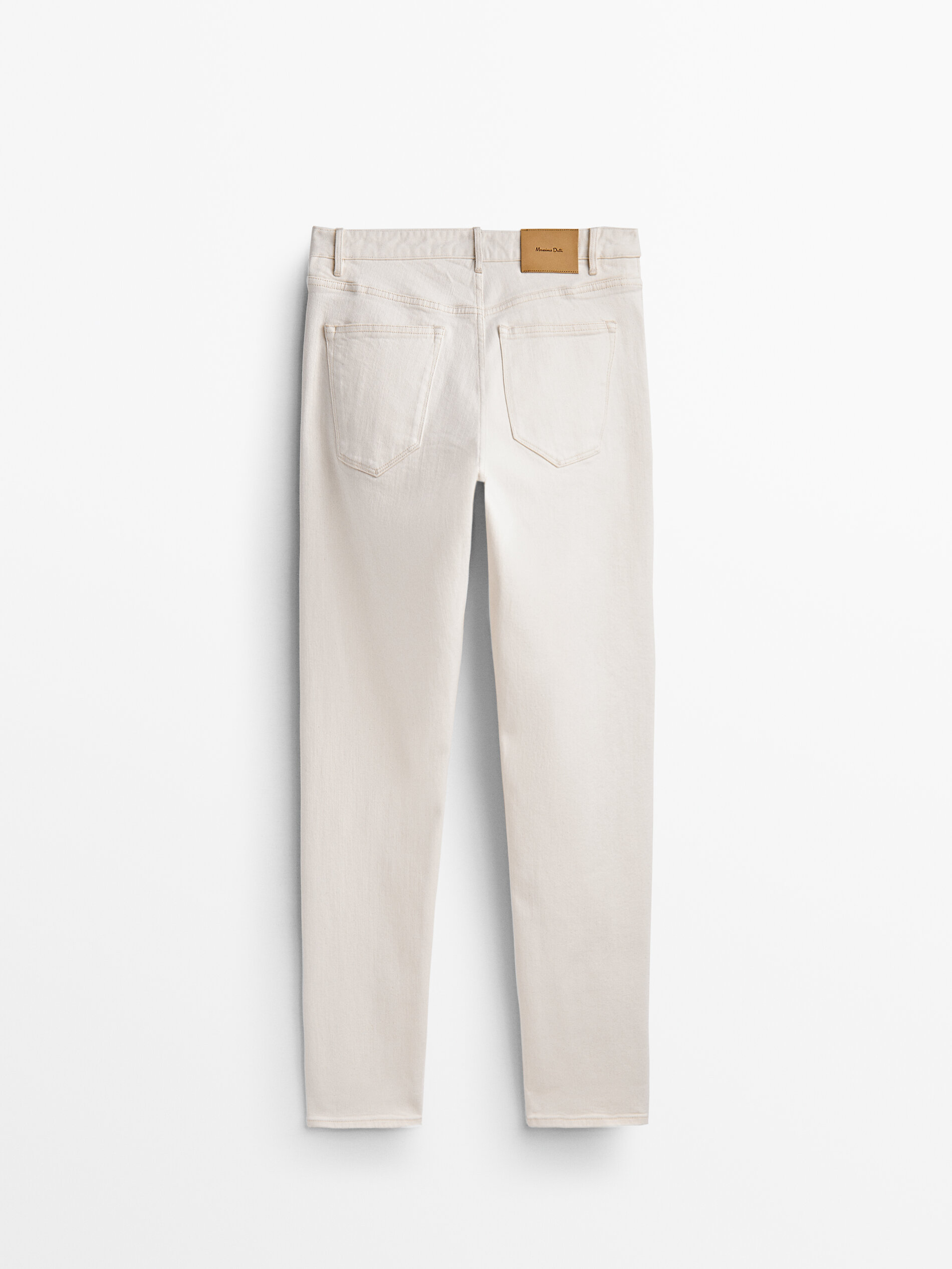 Calça jeans slim fit com bainha selvedge - RAW