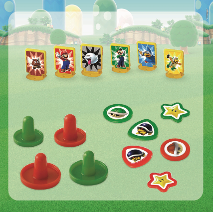 (53x33cm) Super Mario Air Hockey Tischspiel (7361) Lizenziert