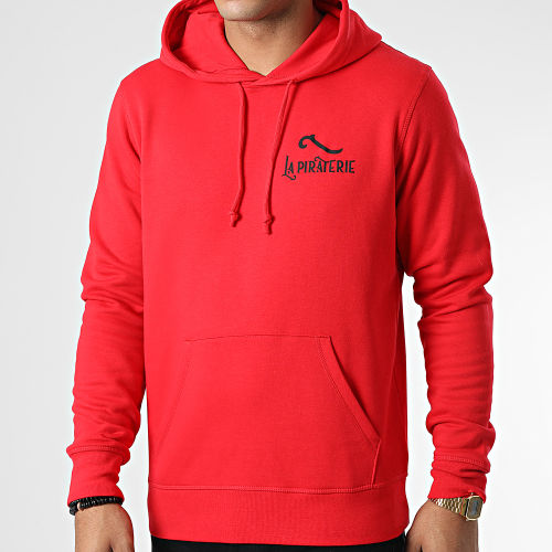 Sweat Capuche LPNJF Rouge Noir