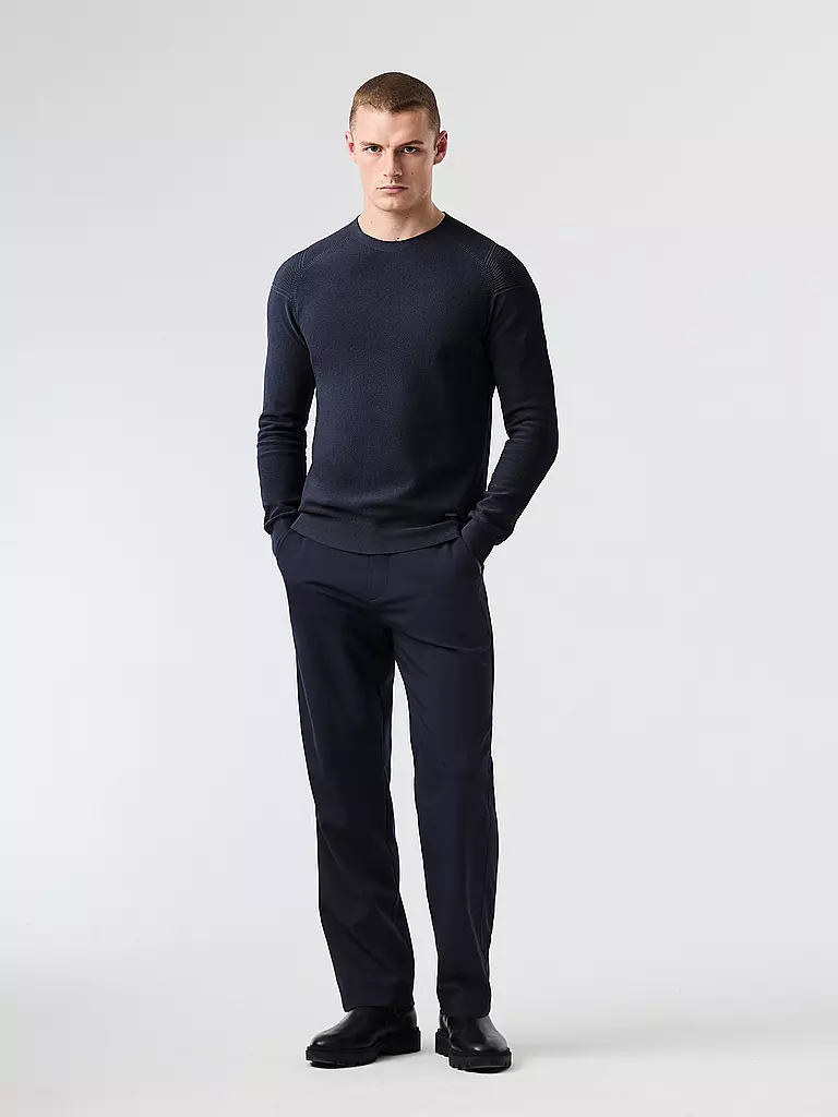 ALPHATAURI Pullover dunkelblau