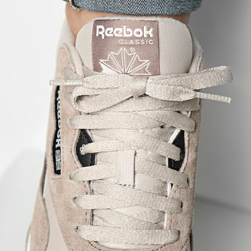 Baskets Classic Nylon 100069795 Modern Beige Dark Brown Vintage Chalk