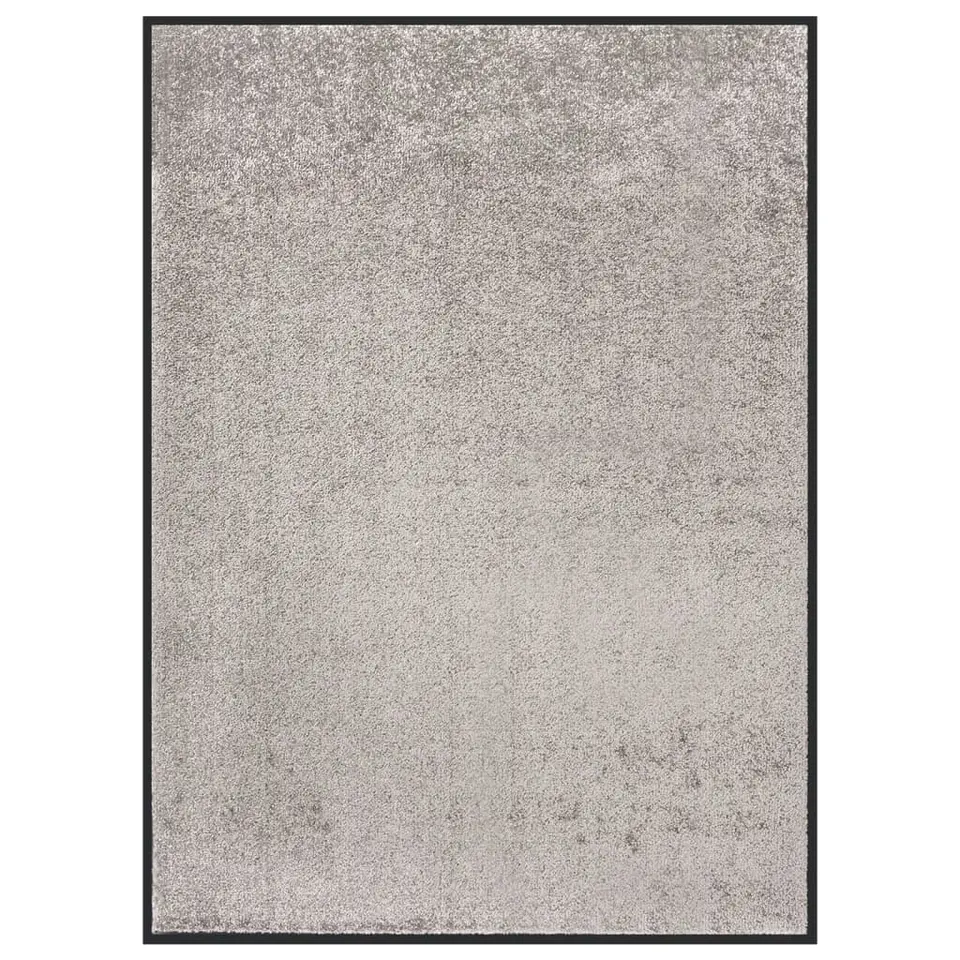 vidaXL - Mat - Grijs - Polypropyleen - 60 x 80 cm