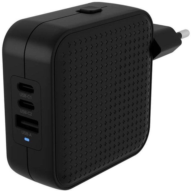 HYPER HJ1003BKWWGL chargeur d'appareils mobiles Ordinateur portable, Smartphone, Tablette Noir Secteur Charge rapide Intérieure