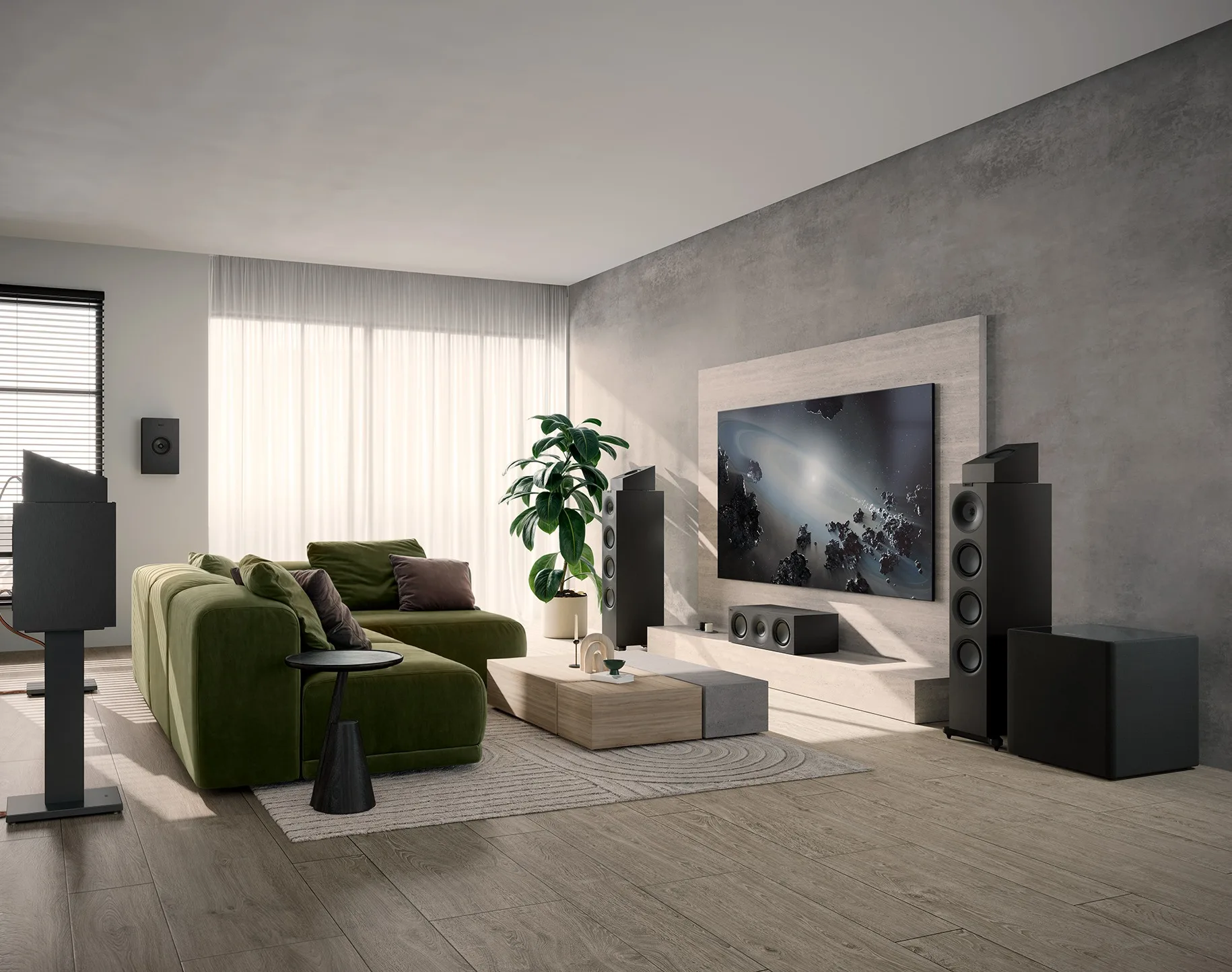 KEF Q11 Meta Noir (la paire) Enceintes colonne