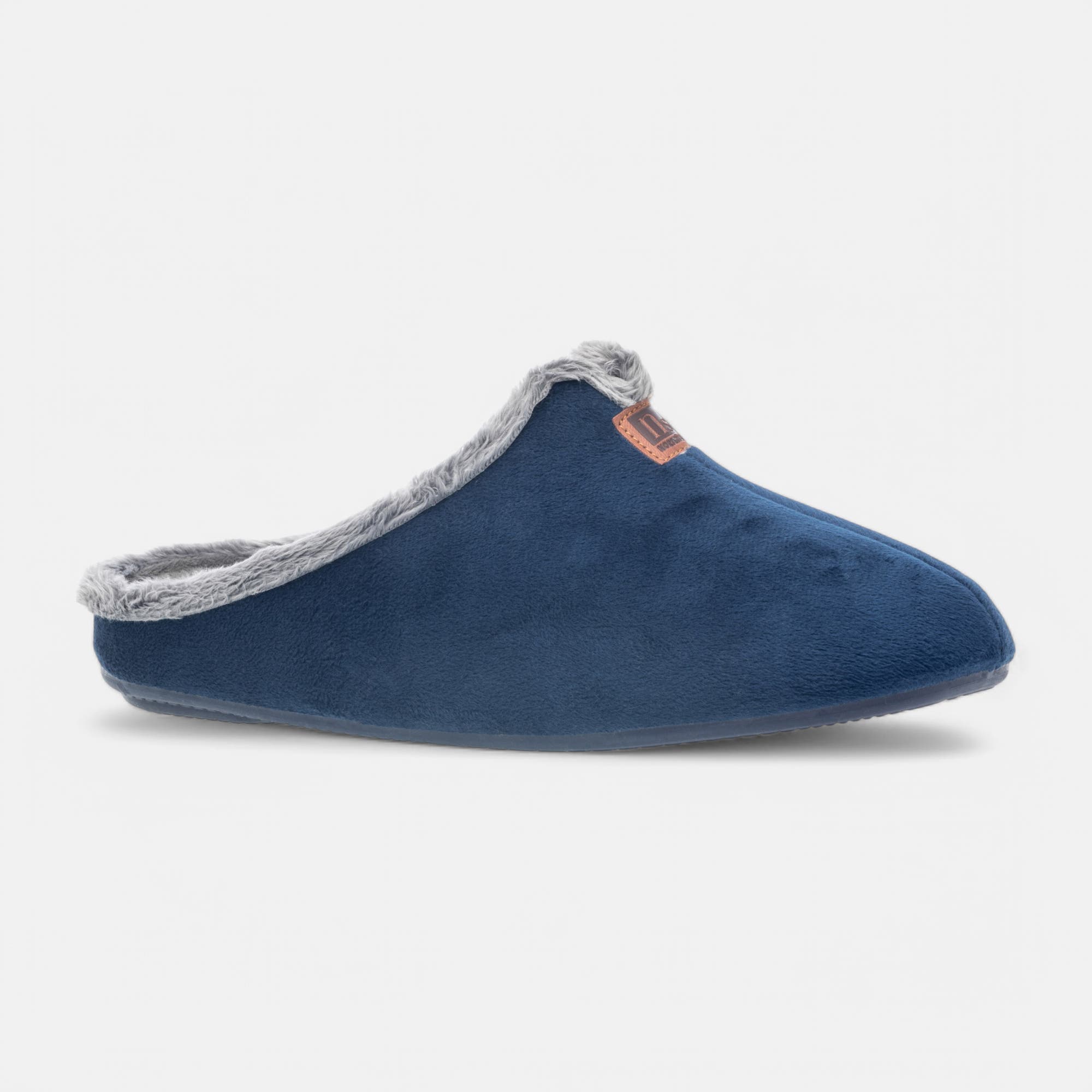 Pantoufles mules Homme bleu marine