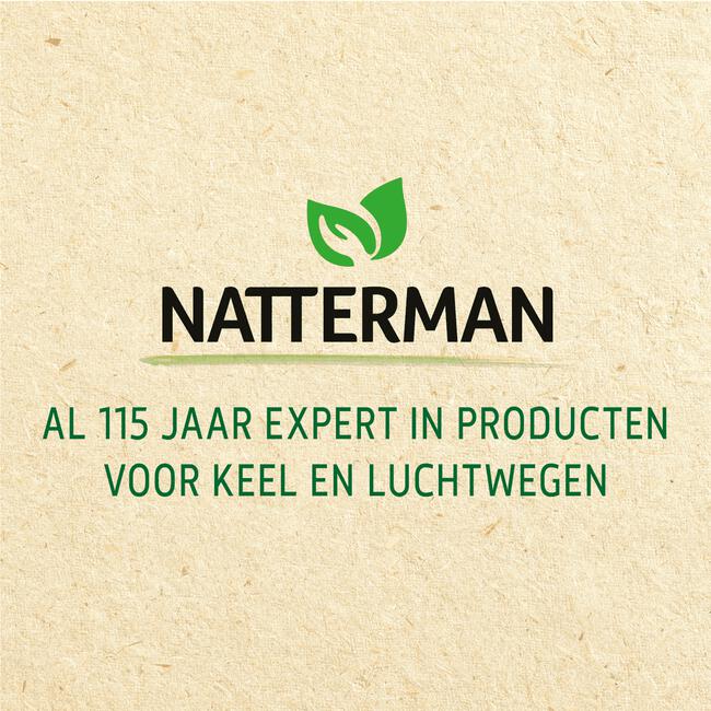 Natterman Natural Eucalyptus, Tijm en Honingsiroop 150 ML