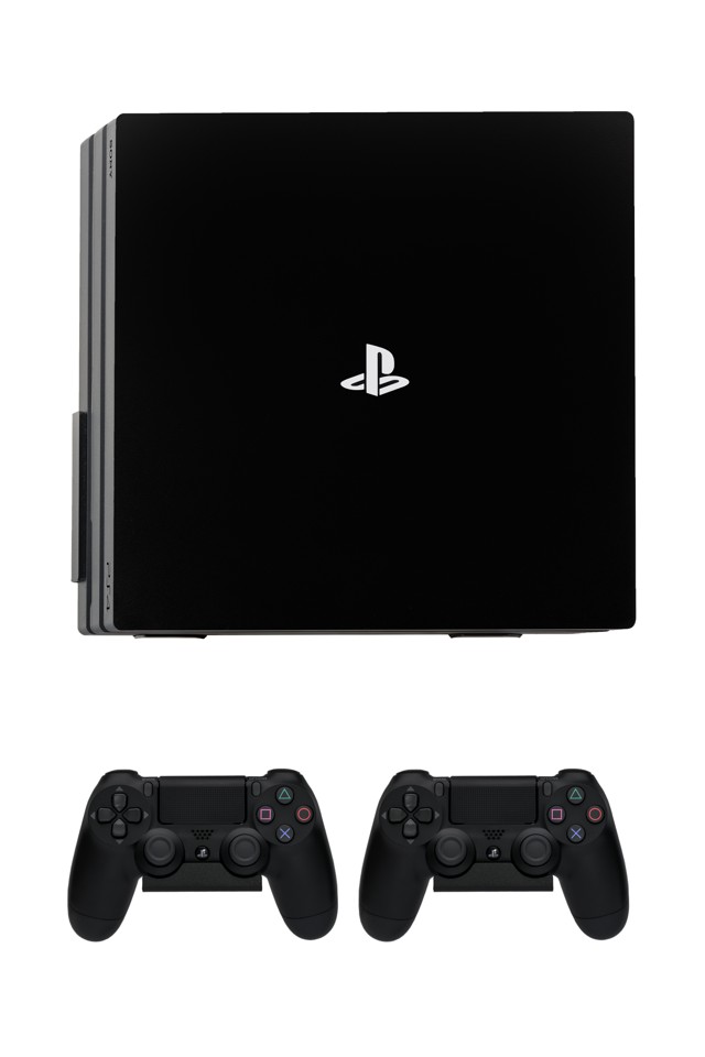 4mount - Wall Mount For PS4 Pro - Bundle