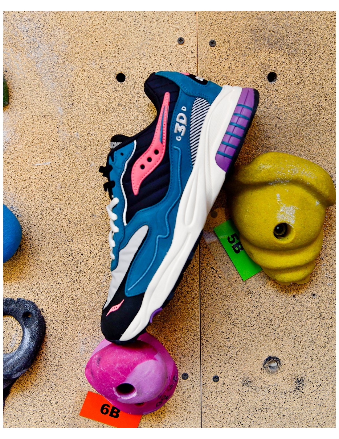 saucony Sneakers homme 3d grid hurricane midnight swimming