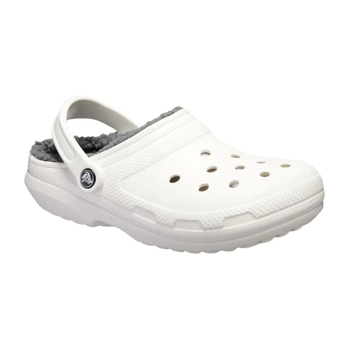 Crocs Classic Fuzz Lined Clog Instappers Senior