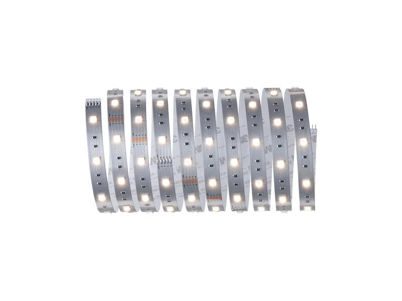 Paulmann LED-Stripe MaxLED 250 RGBW, 3 m Basisset Unbeschichteter LED-Streifen mit variabler Lichtfarbe, kürzbar
