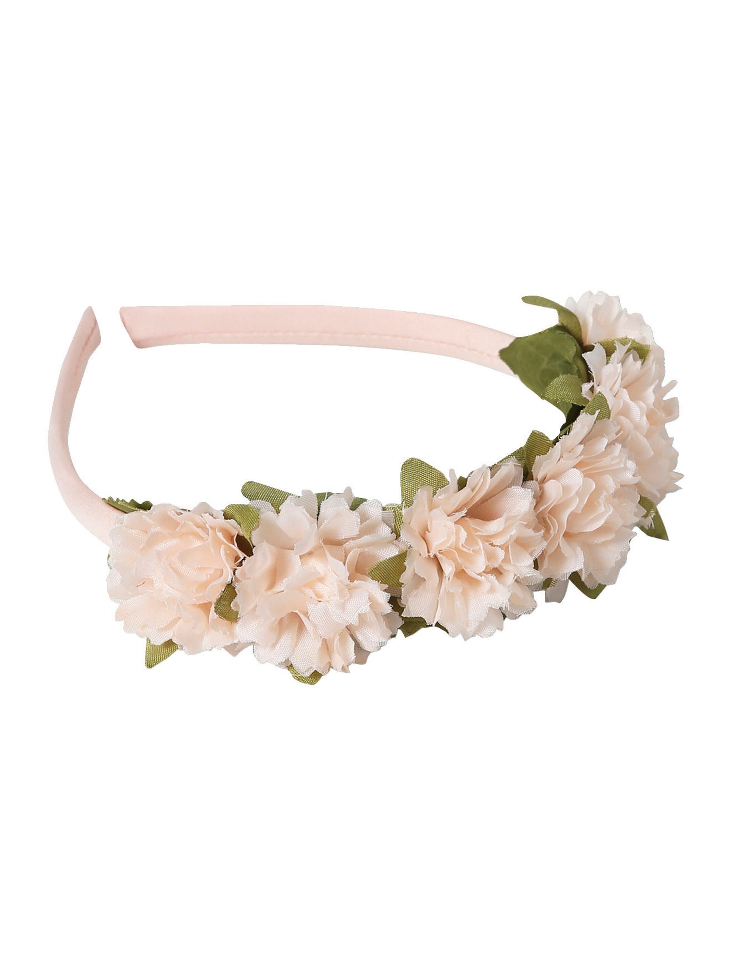 Vertbaudet Mädchen Haarreif mit Blumen pfirsich