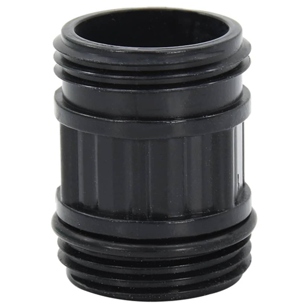 Tuyau d'aspiration avec raccords en pvc noir 1