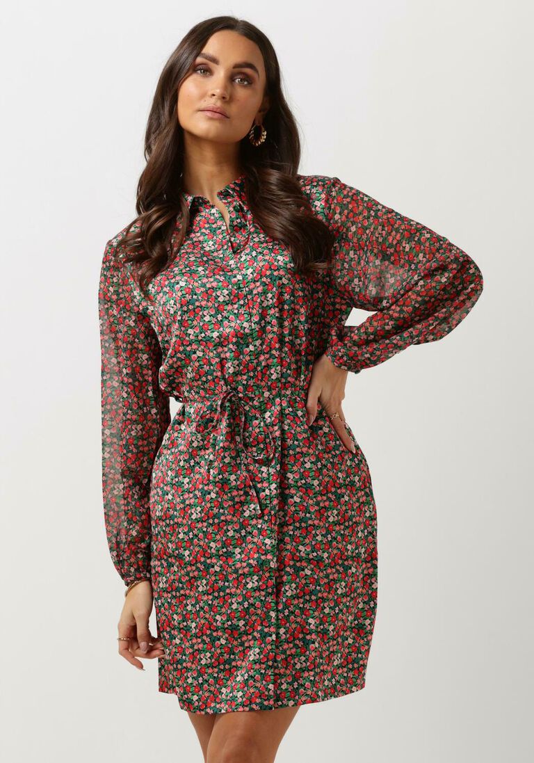 ANOTHER LABEL multi another label mini jurk maelia dress l/s