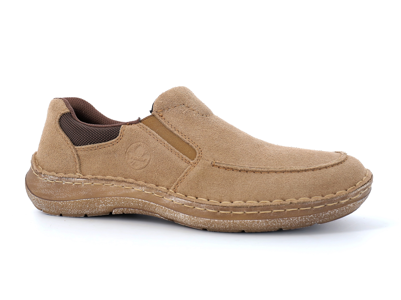 Rieker-03064 Nubuck Taupe