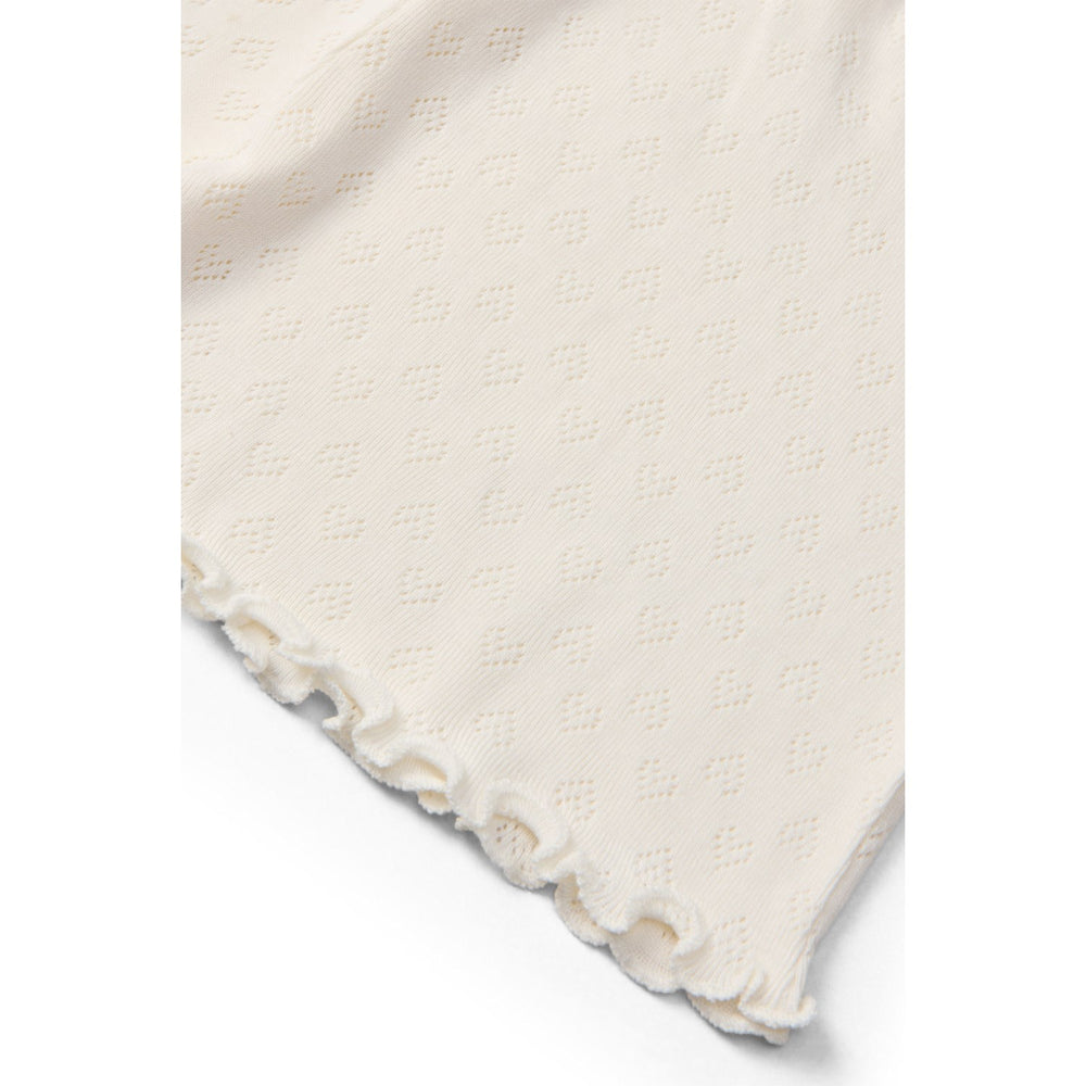Køb COPENHAGEN COLORS Cream Pointelle Heart Shorts