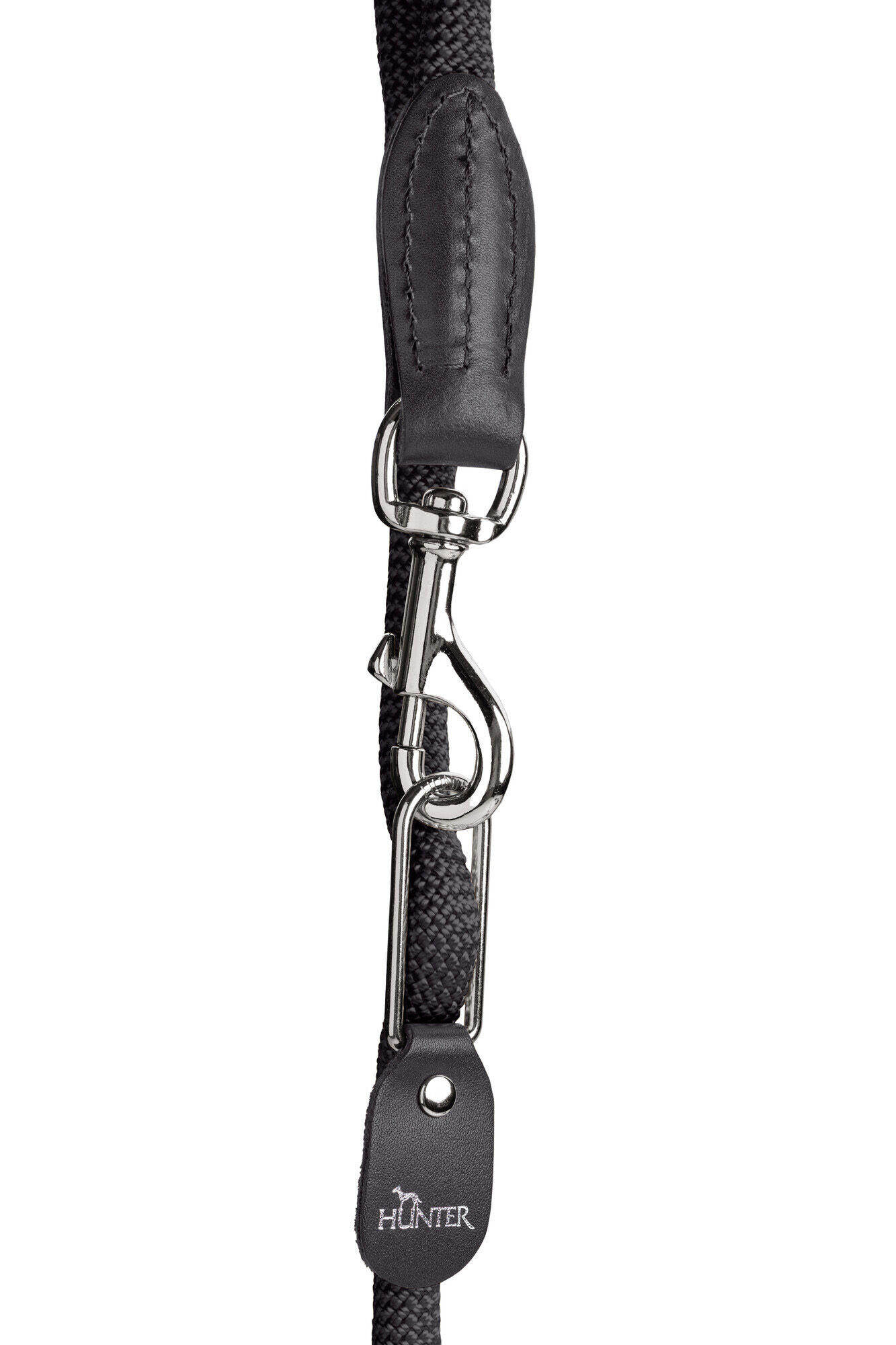 Hunter Vario Freestyle lijn - Hondenriem - Zwart - 200 cm