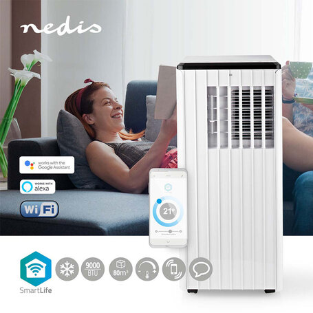 3-in-1 Mobiele Airco - 9000 BTU